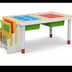 Delta Children Play & Learn Sensory Table Delta Children Play and Learn Sensory Table for Kids, White/Primary  New in the box