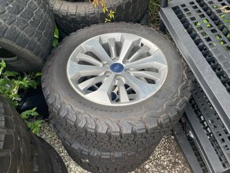 Ford F-150 20” tire and rim Left Only