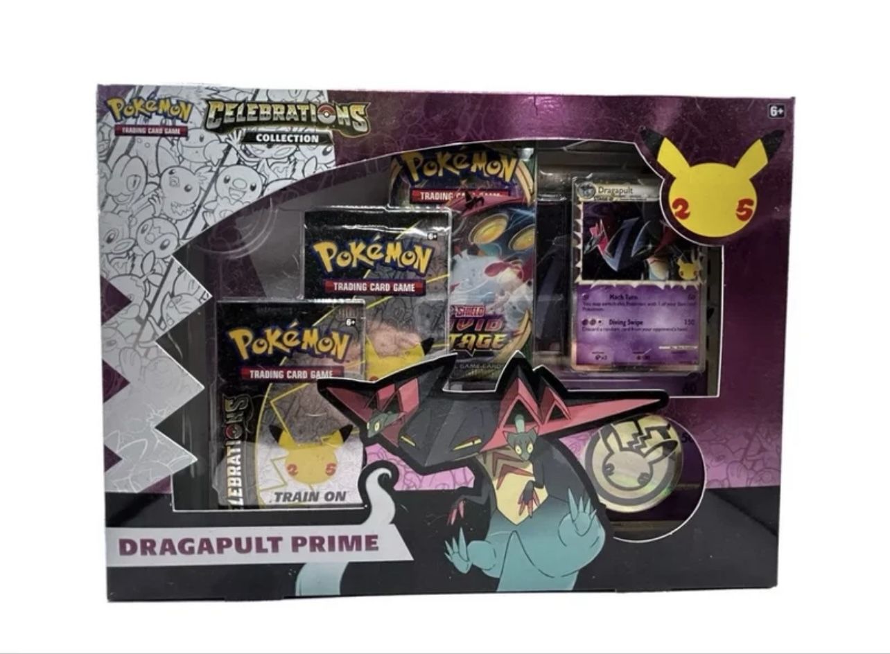 Pokemon Dragapult Celebrations Collection Sealed