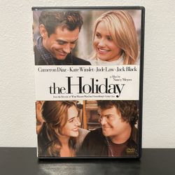 The Holiday DVD Movie Cameron Diaz Jack Black Romance Christmas 2007