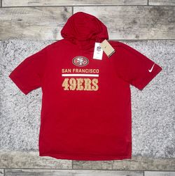 San Francisco 49ers NFL Short Sleeve Pullover Hoodie