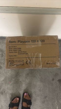 Unopened Baby Playpen