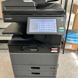 Toshiba e-studio 2018 Copier All In One, Black Free Standing With Bottom Storage For Copy Paper 