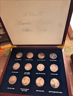 America Greatest Silver coins Set