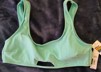 Pale Green Bikini Top - Size XXL