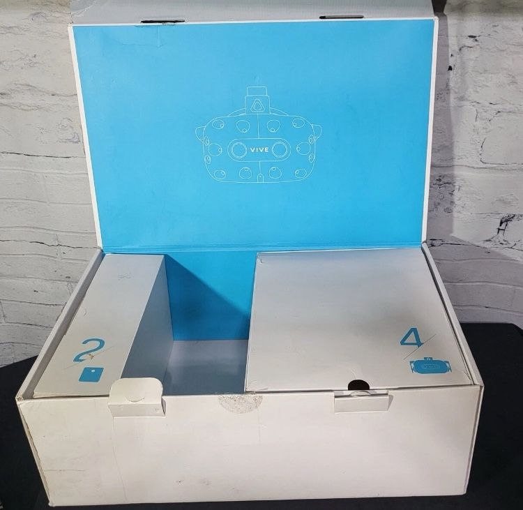 HTC Vive Pro VR Bundle Wireless & Wired, Base Stations, Controllers, Extras