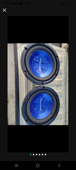 Pioneer ts-w251r 600w