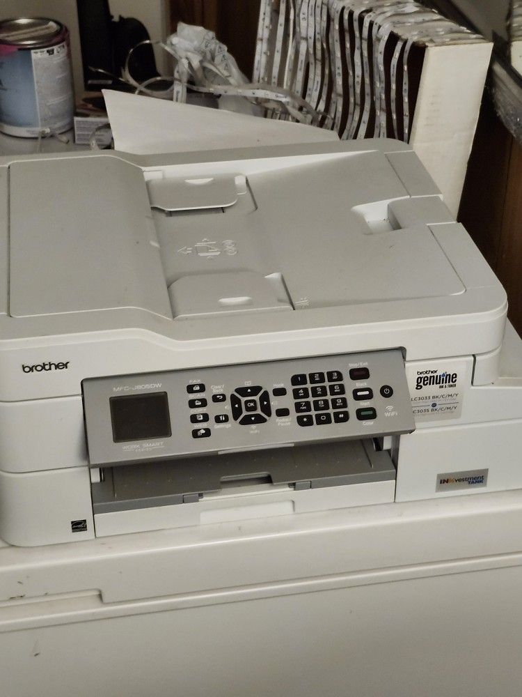 Brother MC-J805DW Inkjet Multi Function Printer Very Lightly Used $379 MSRP Asking 100!