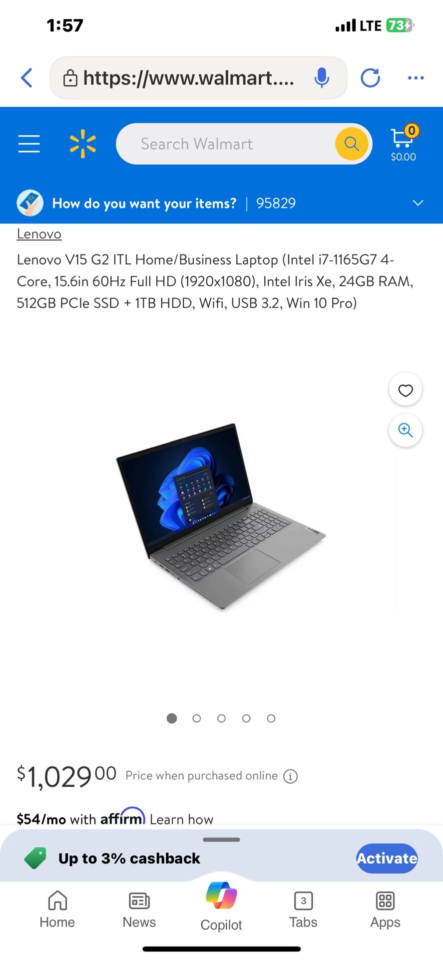 Lenovo V15 G2 Laptop 