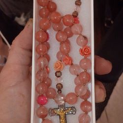 Handcrafted rosary beads
