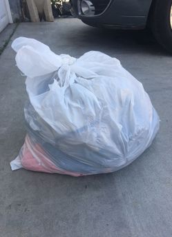 Bag of kids clothes