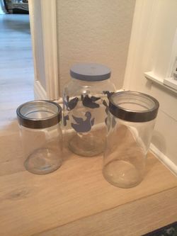 Glass Storage Jars