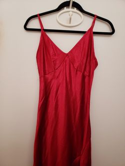 Forever 21 satin red dress