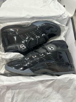 Air Jordan High-Top Basketball Sneakers Black Patent