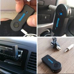 Jack Bluetooth Receiver Car Wireless Adapter Handsfree Call Bluetooth Adapter Transmitter Auto Music