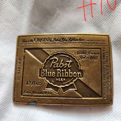 Blue Ribbon Belt Buckle
