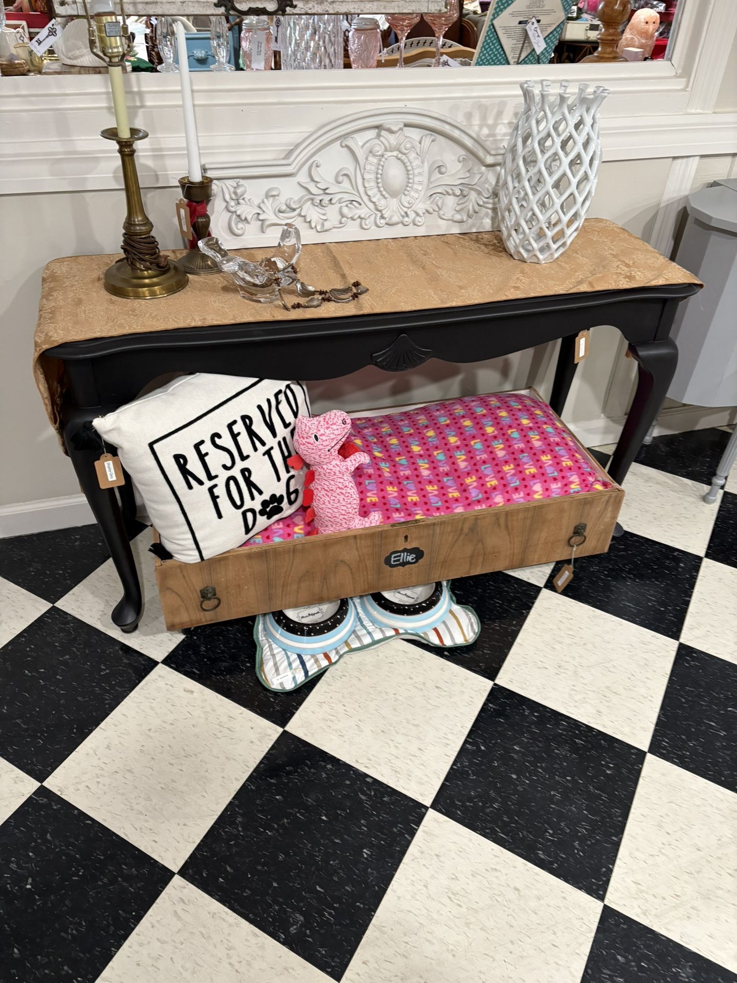 Black Console Table