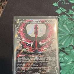 Galarian Moltres V Alt Art Chilling Reign 177/19 NM