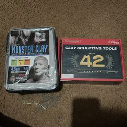 Clay Monster Professional Grade Clay + Tool Kit