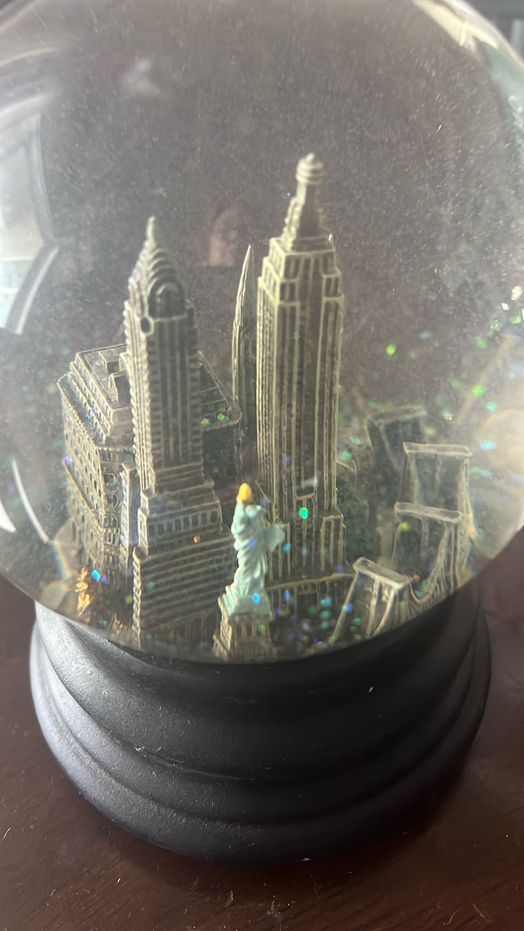 Vintage New York Musical Snow Globe