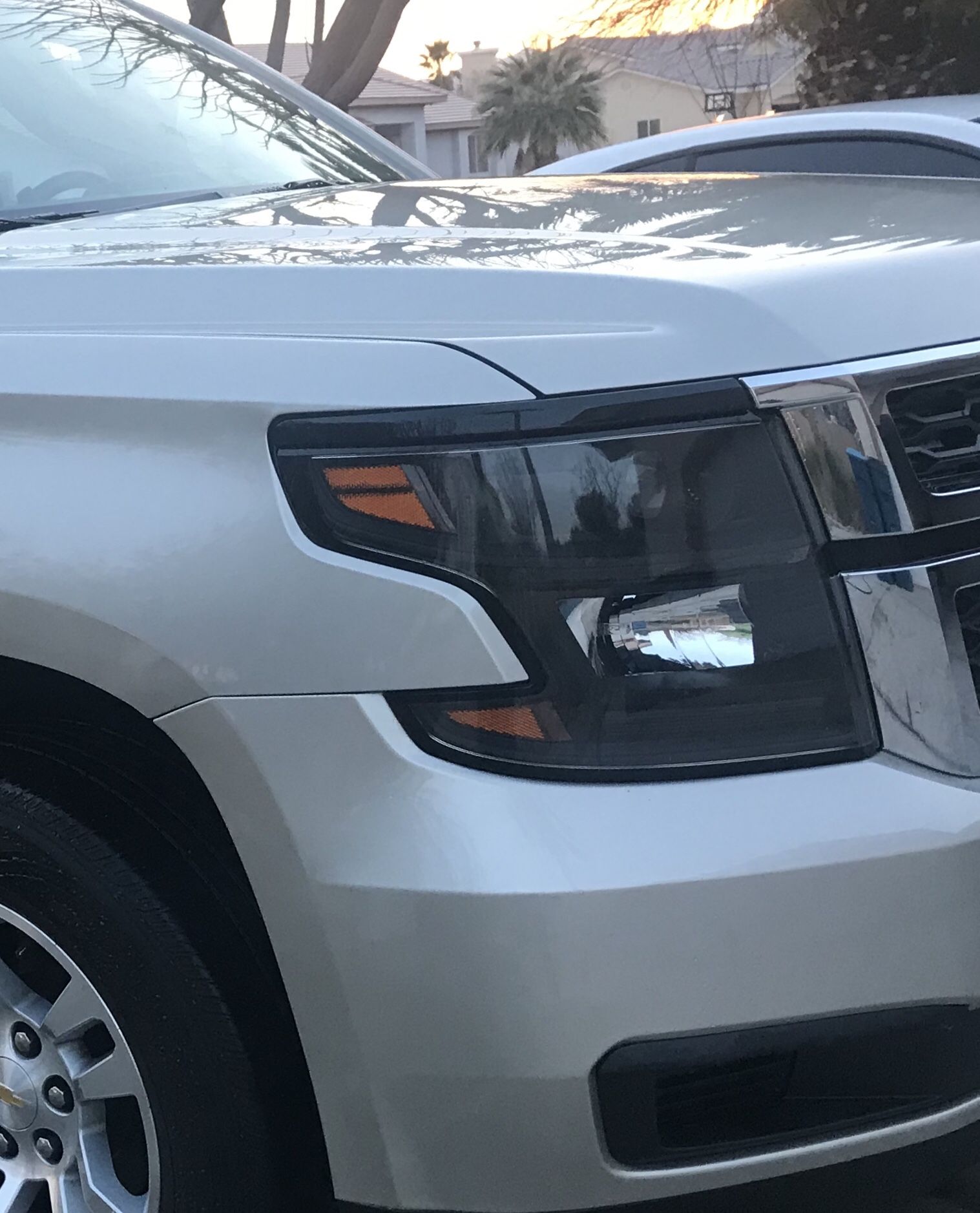 2015 Chevy Tahoe headlights