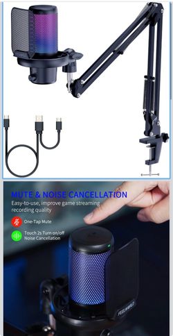 Gaming condenser microphone