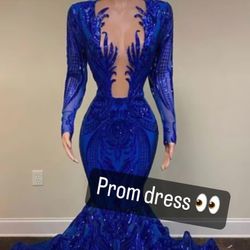 Royal Blue Prom Dress 😍