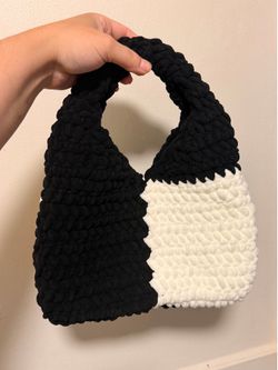 Crochet purse