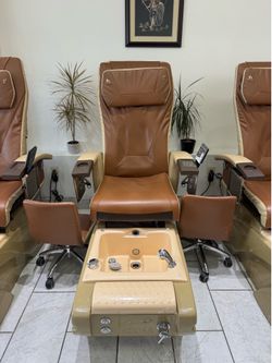 Spa Chair w/ Massage & Foot Spa