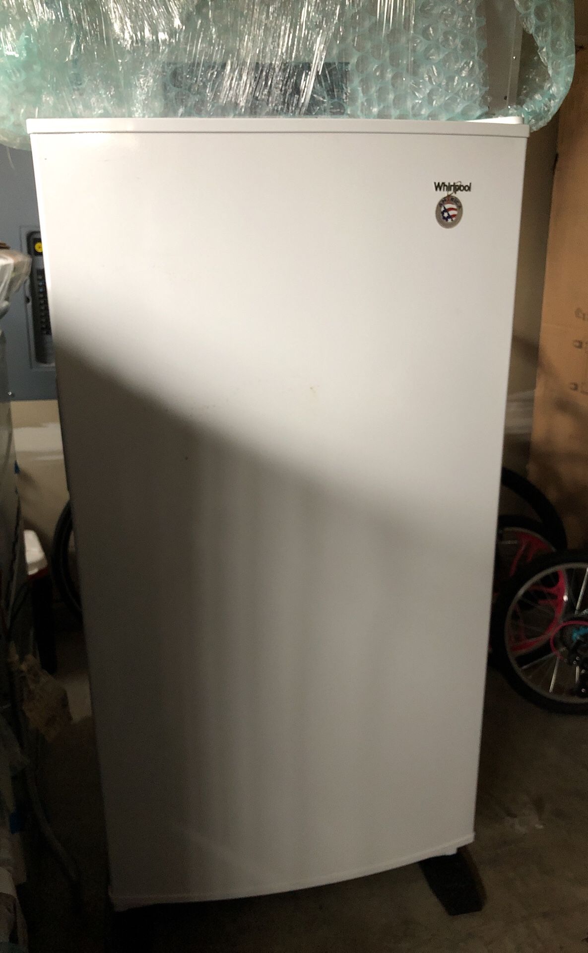 Whirlpool freezer never used.
