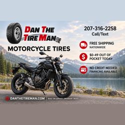 Cheap New 110/90-19 Motorcycle Tires, $0-49 Down, No Hard Credit Check Financing