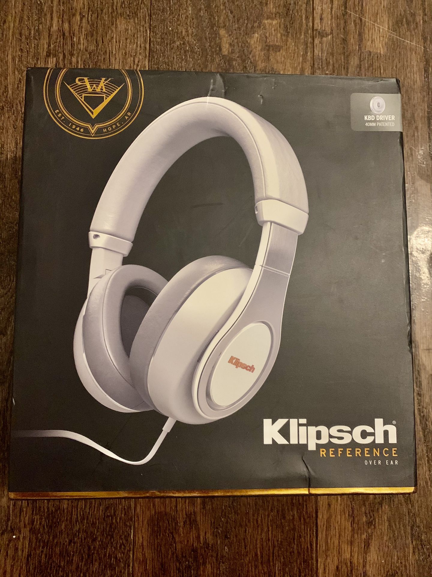 Klipsch Reference over ear wired headphones - new!
