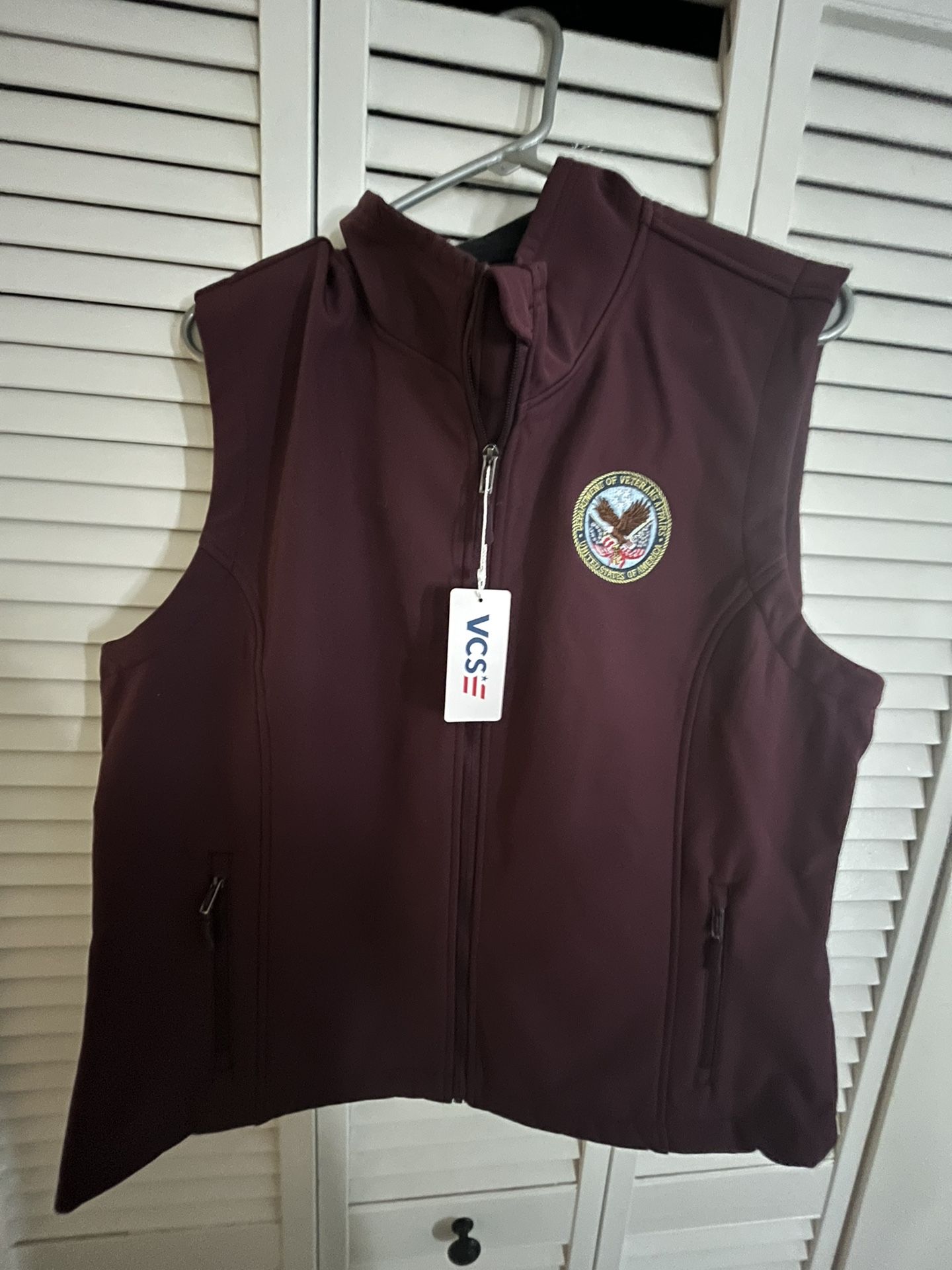 Dept Of veterans Affairs Embroidered Vest XXL