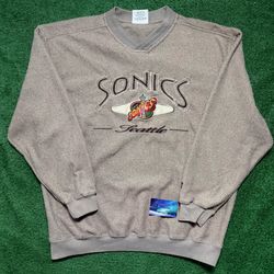 Vintage Seattle SuperSonics Crewneck x-Large
