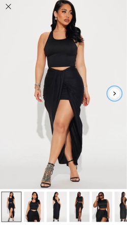 Fashion nova lanie Maxi set