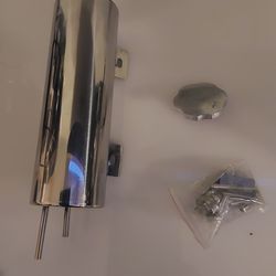 32 oz 3x9 inch radiator coolant over flow puke tank can (45)