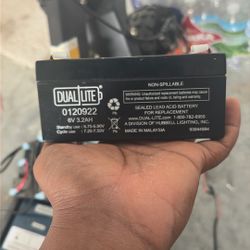 6v 3.2 Ah Battery