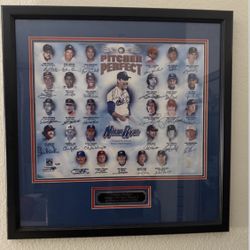 Nolan Ryan Baseball Pitchers Autographed No Hitters 30 Authenticated Autographs PSA/DNA Certification/ Nolan Ryan Certification 