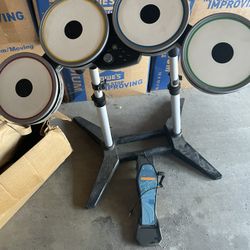 Ps3 Rockband Beetle Drum Set