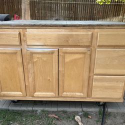 Custom Made Kitchen Island 