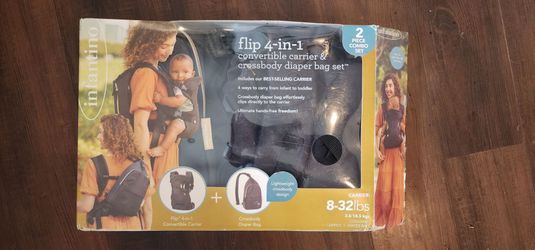 Infantino Flip 4-in-1 Baby Carrier Convertible