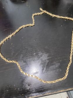 14K Rope Chain 8.2 Grams 22 Inches