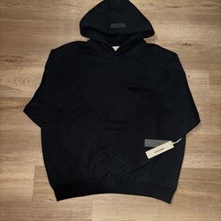 Black Essentials hoodie
