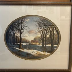 "MORGAN'S CLEARING" Signed by artist Larry Dyke