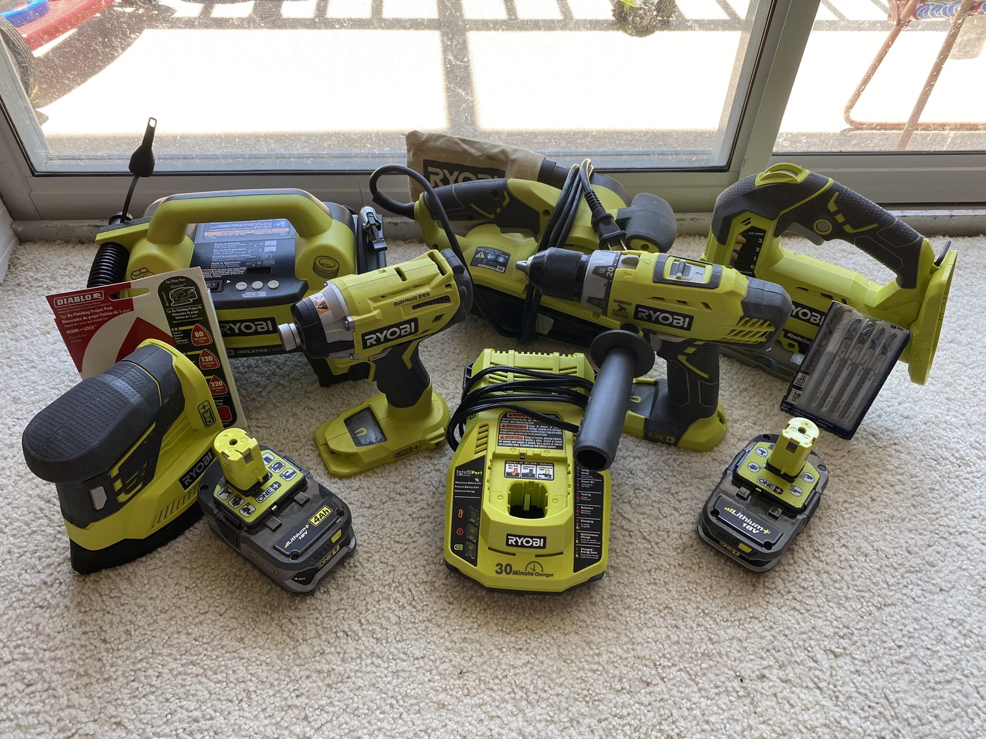 Ryobi 18v Tool Set