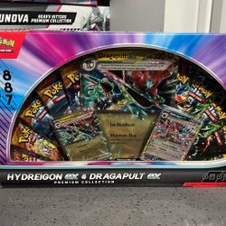 Pokemon Hydreigon Ex & Dragapult Ex Premium Collection