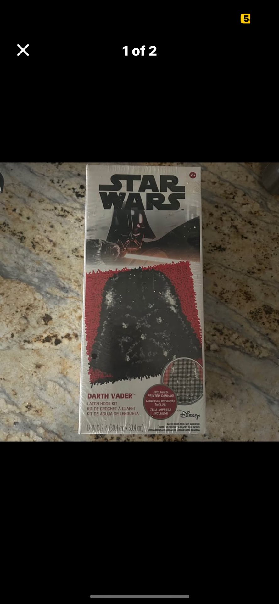 Star Wars Latch Hook Art