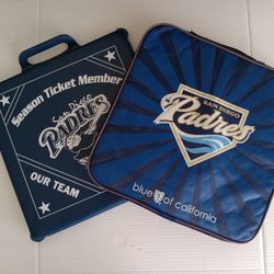 San Diego Padres Vintage Stadium Seat Cushions 2pc Set