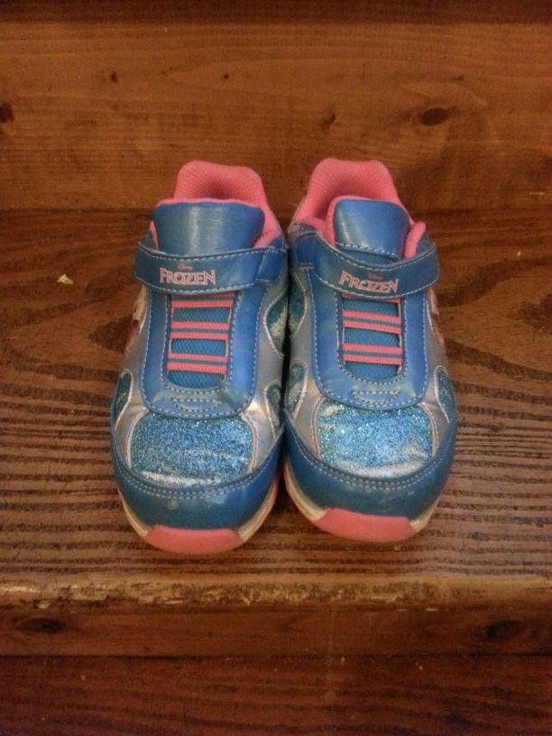 Girls Elsa and Anna Frozen Sneakers