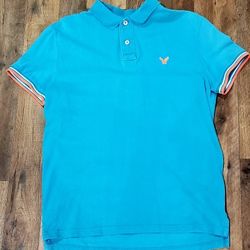 American Eagle Athletic Fit Polo Shirt Size Men's Medium 